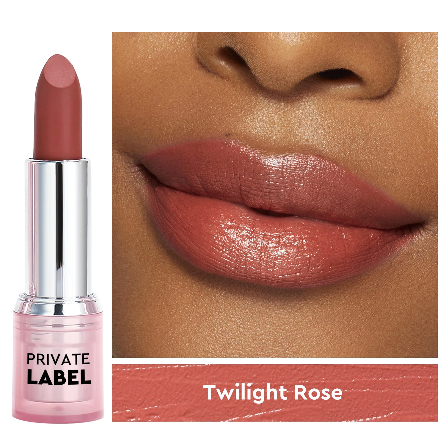 Matte lipstick, Non-drying nude intense color pigment velvety lipstick 1