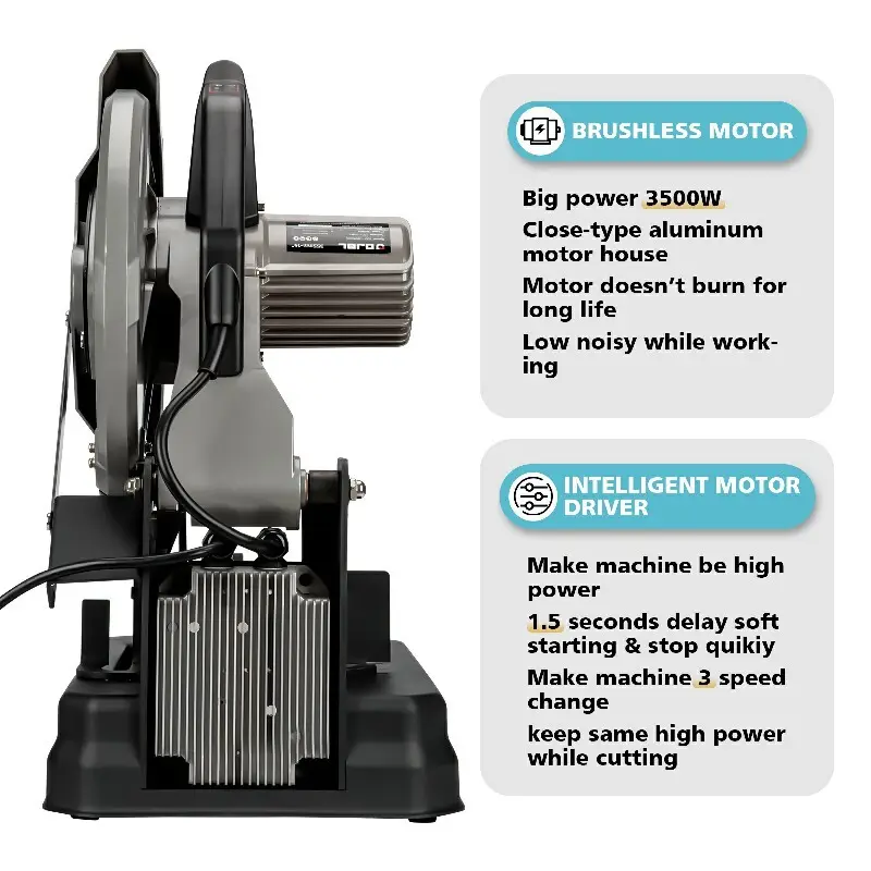 Metal Cold Saw 355mm - - Dejnn 3