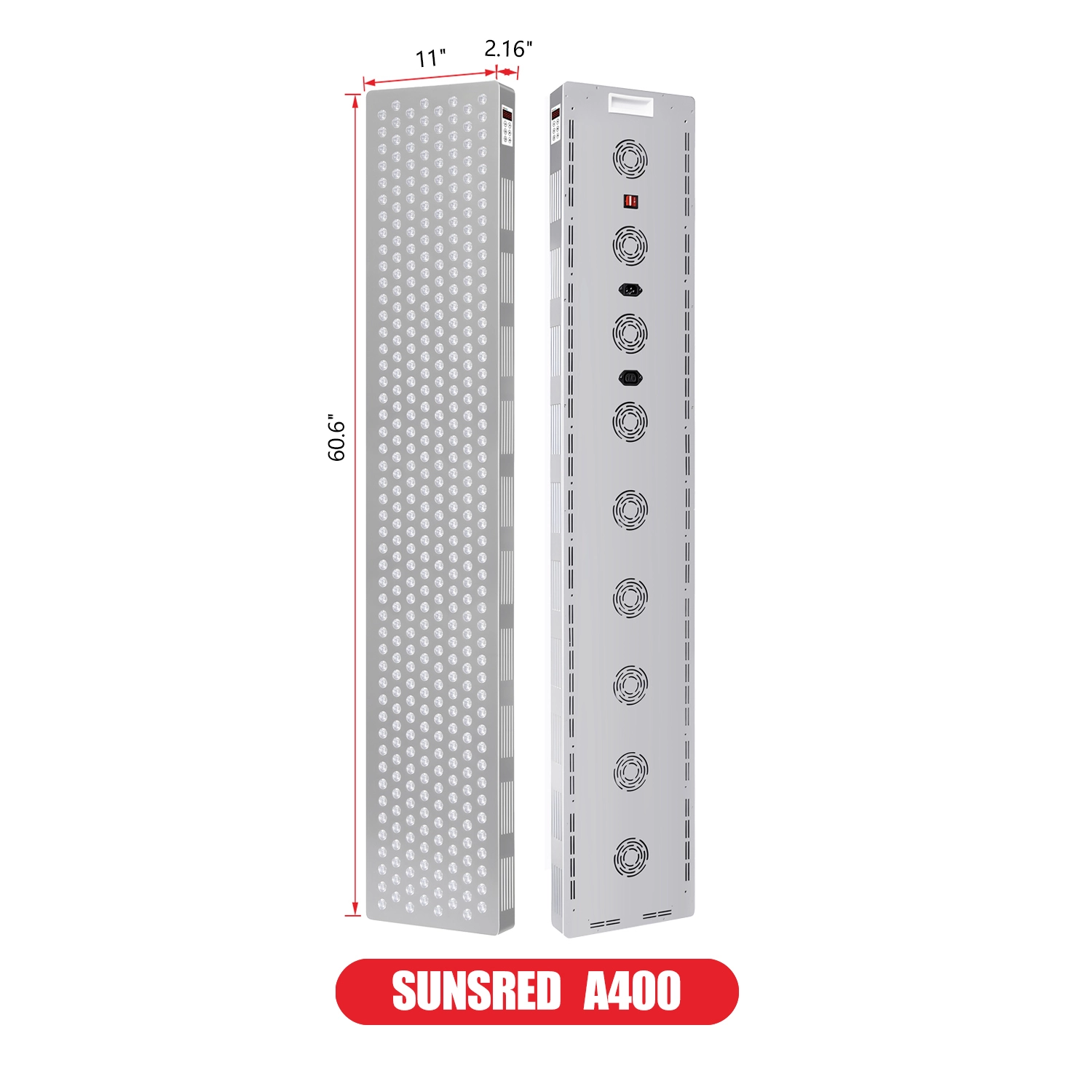 Sunsred LED Red Light 패널> 180 @ 6 회사 2