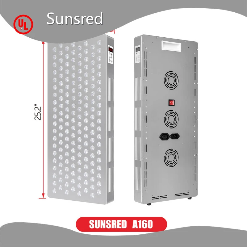Terapia czerwonego światła pełne panele ciała 288 W - For Face - Sunsred 1
