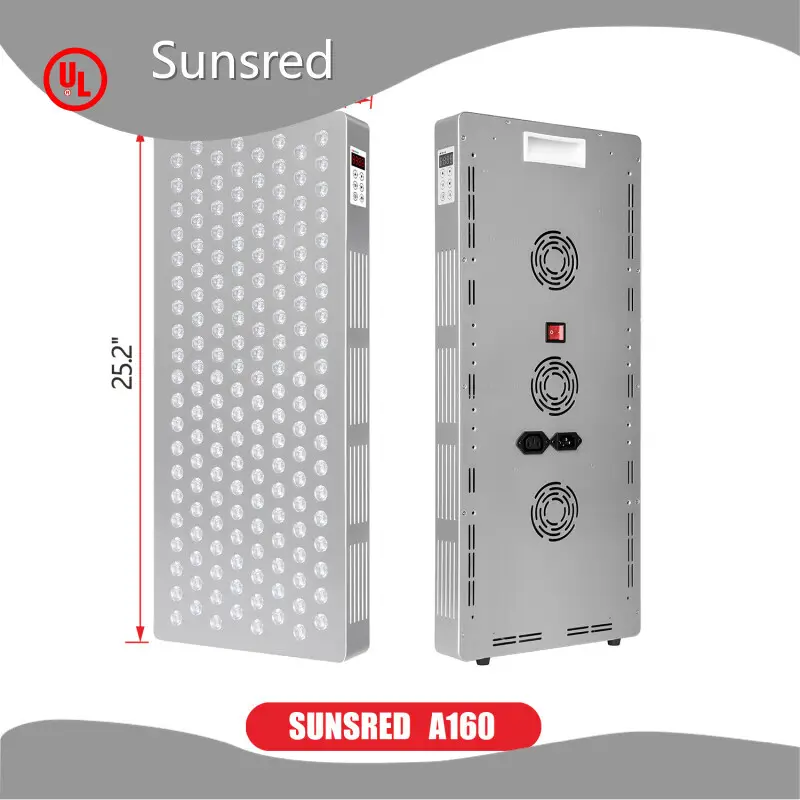 Celotělové panely Red Light Therapy 288w - na obličej - Sunsred 1
