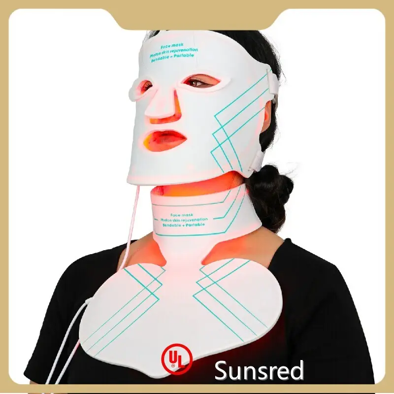 Fournisseurs de masques faciaux à lumière rouge et bleue pour le visage 220g 1