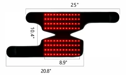 Red Light Healing Belt Company 105PCS 2