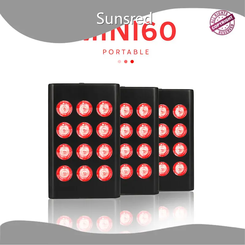 Red Led Panel 12 Lenses (dual Chip = 12 Red and 12 NIR) - for Face - Sunsred 1