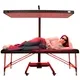 over view the Sunsred S3000PRO red light therapy panel with vertical horizontal stand