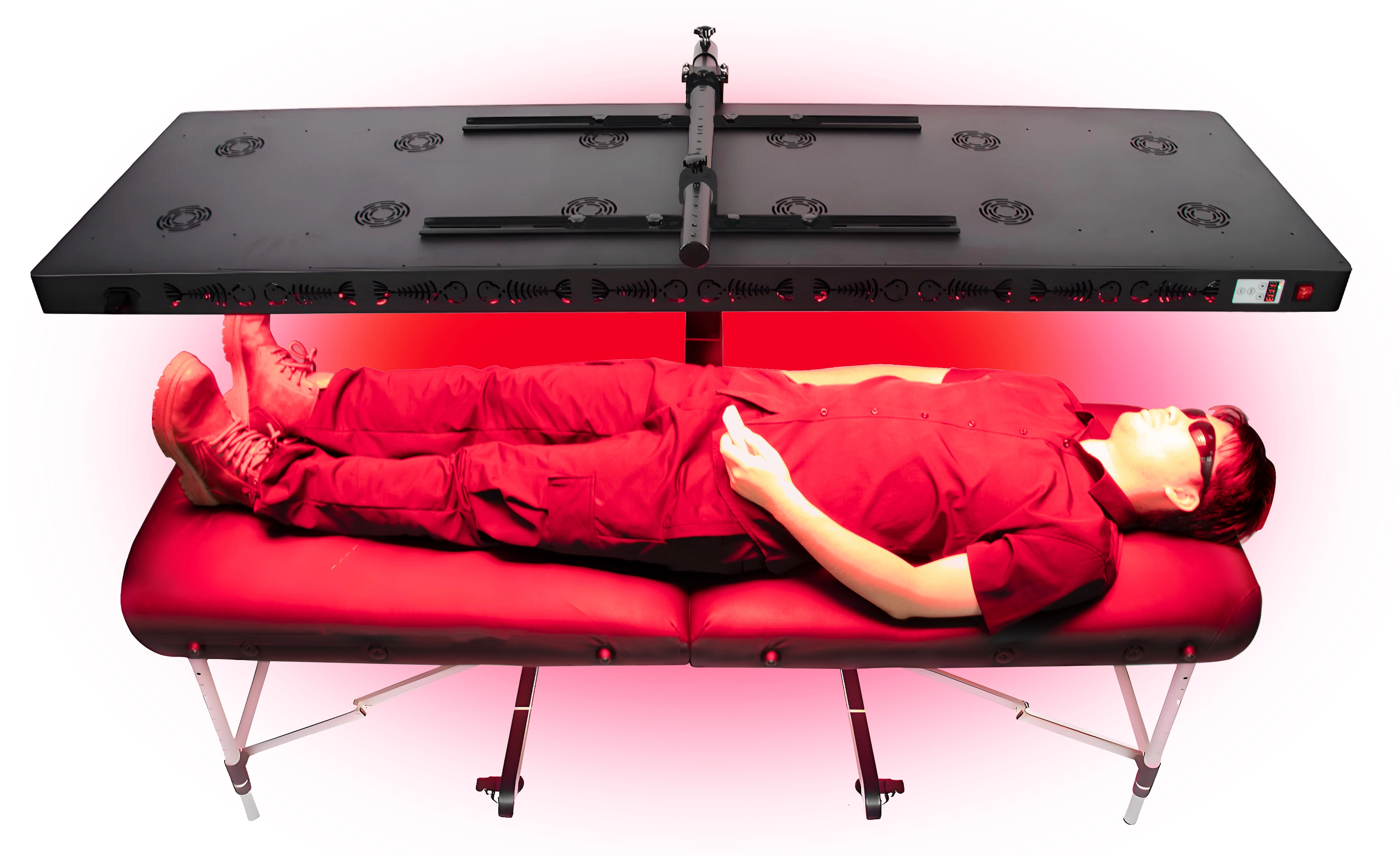 Sunsred 5000W led red light therapy face and body treatment 1
