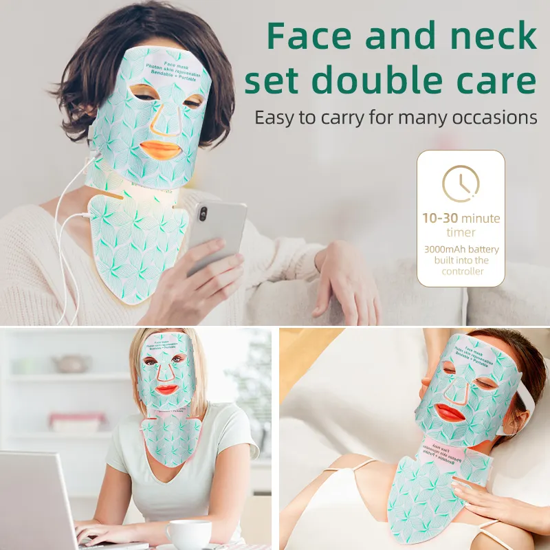 Best Red Light Mask for Face CE FCC and Rohs 120PCScompany 4