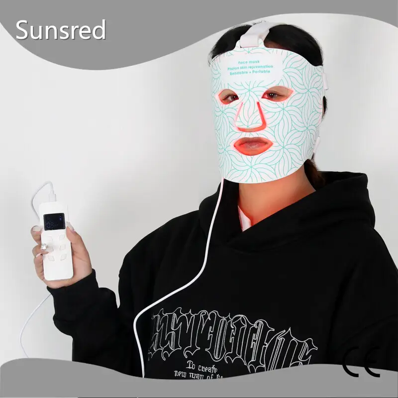 For Face Silicone Led Mask by Sunsred 1