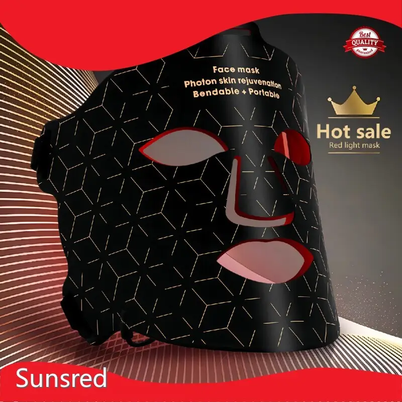 Custom Best Red Light Face Mask for Home Use 1