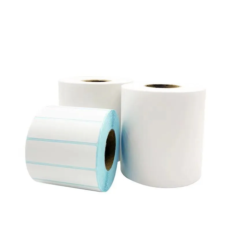 Penjualan Terbaik Label Transfer Tahan Air Anti Gores Kertas 3x2 Awb A6 Datar 100x150mm Kertas Stiker Termal 1