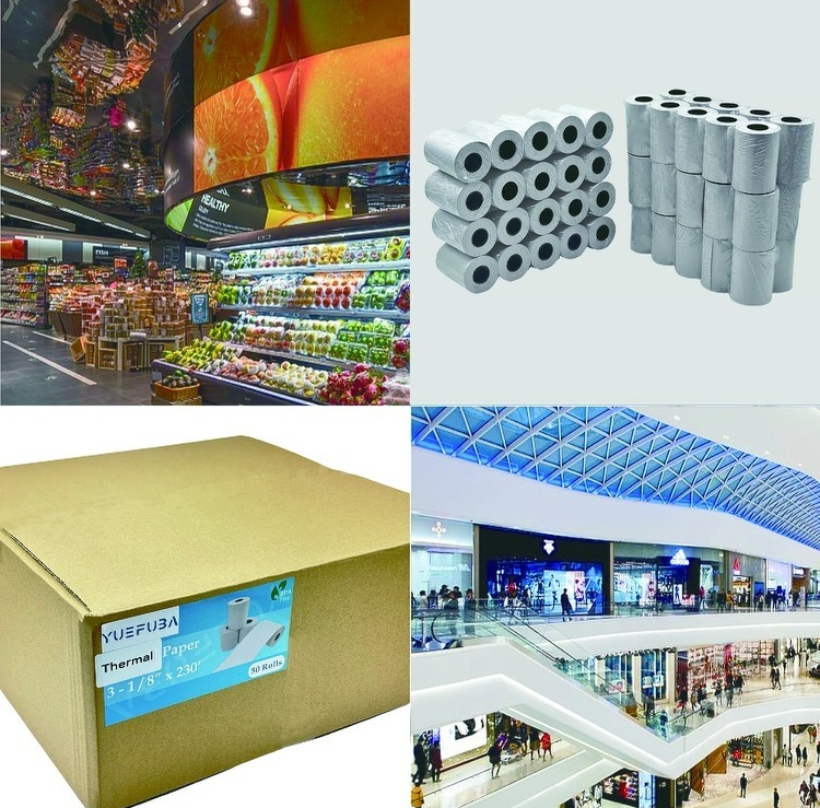 Issiq qog'oz 57 * 49 mm Yuqori yopishqoqligi Yükalik manfiy logistika yorlig'i - suv o'tkazmaydigan & neftga chidamli - kurerlikdagi kurerlik qonuni 5