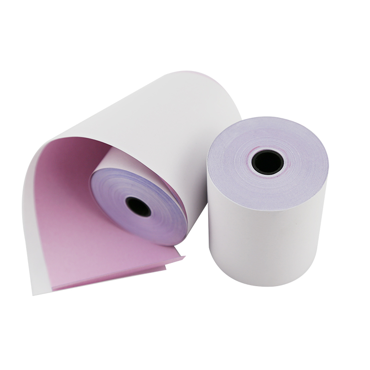 Double-layer Carbonless Cash Register Paper Roll with High-quality Raw Materials for Small Batch Customization 5