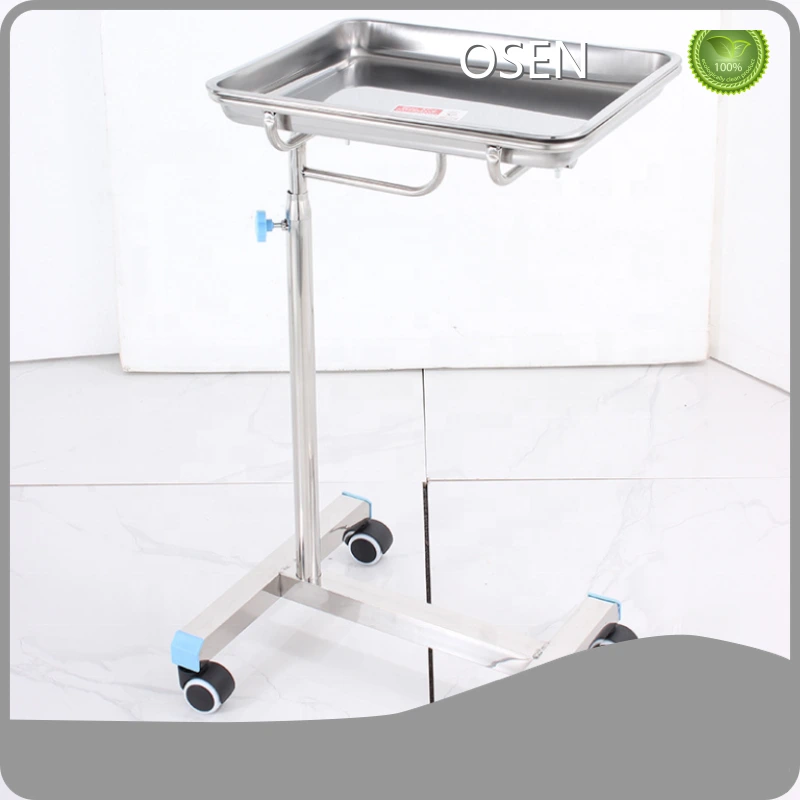 Adjustable Hospital Bed Mayo Trolleywith Custom Services 1