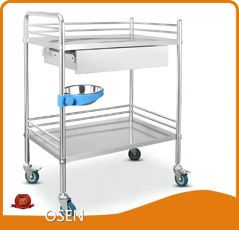 Medical Cart with Drawers on Wheels Hospital Furniture Trolley MTV1from China 1
