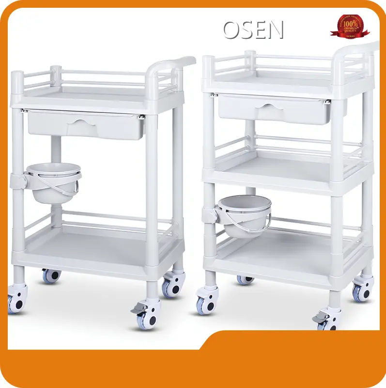Hospital Bed Mattress ABS 4 Silent Medical Castorsfactory 1