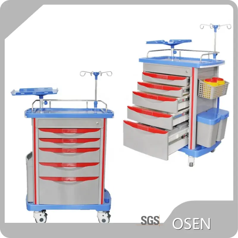 Small Medical Trolley with Good Price Hostipal Trolley 1
