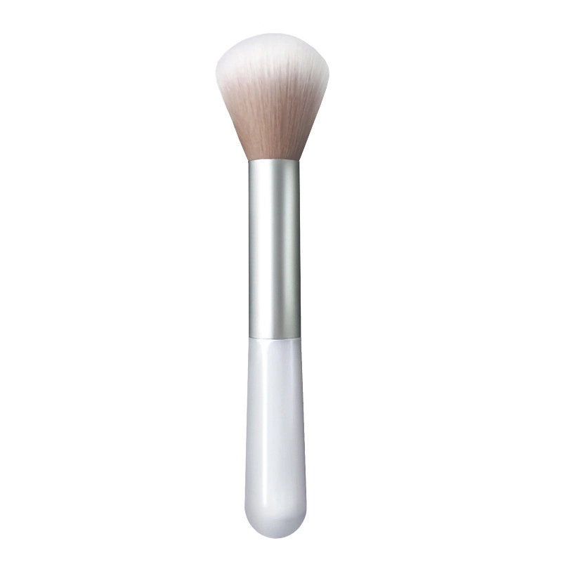 Pink marble makeup brush set with bag 1