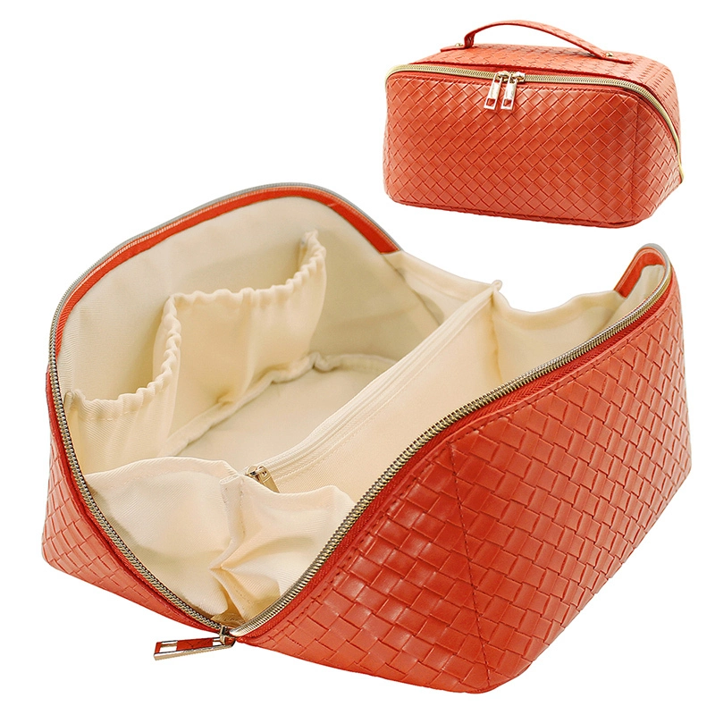 Orange Multifunctional Cosmetic Bag 1