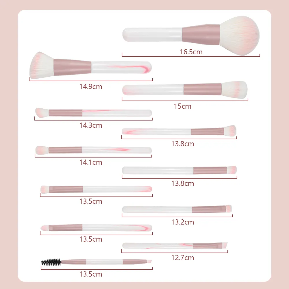 Makeup Brushes Set Customized Makeup Brush Set Wholesale - ZUKIMM 9