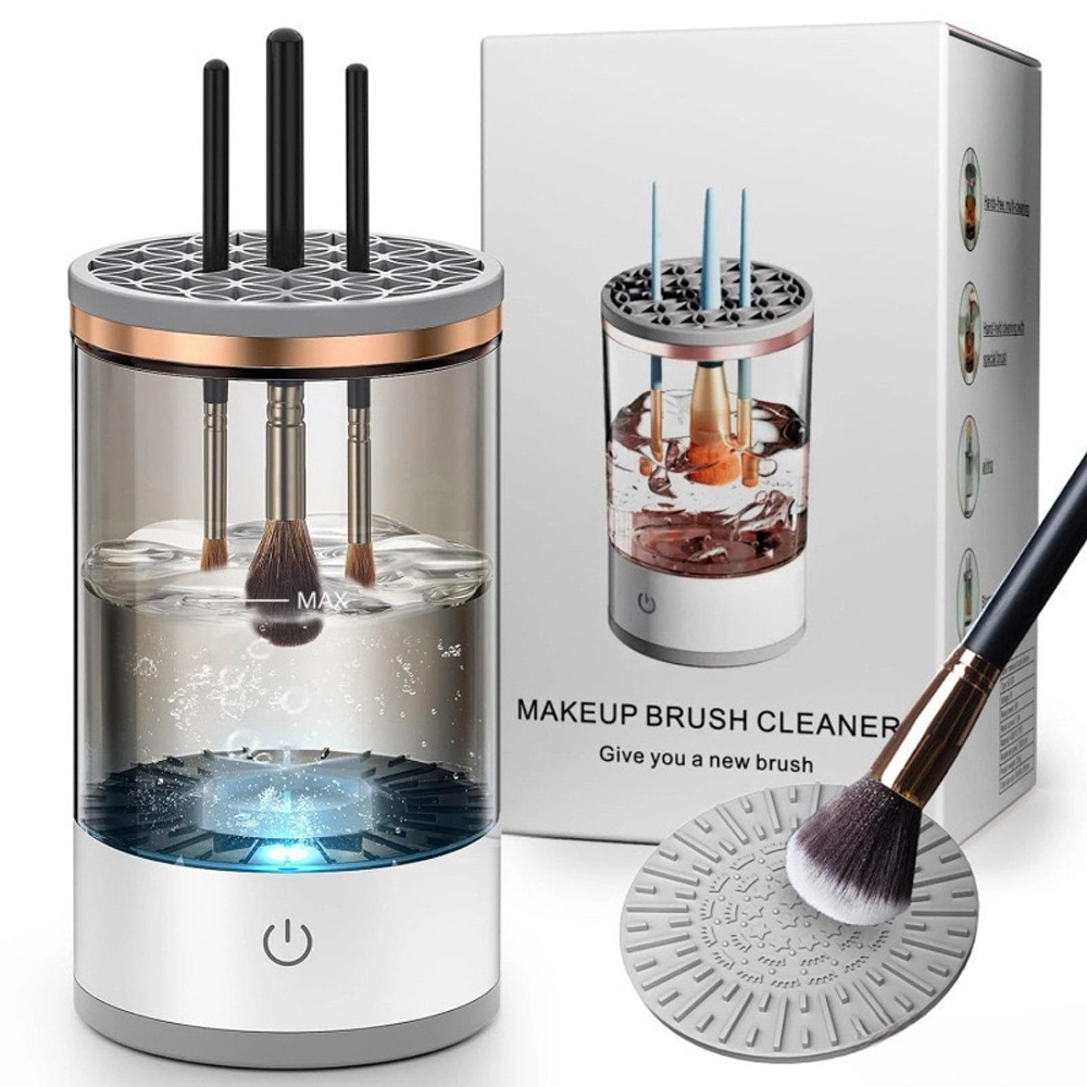 Rechargeable Lazy Makeup Brush Cleaner - Quick Drying Tool 1