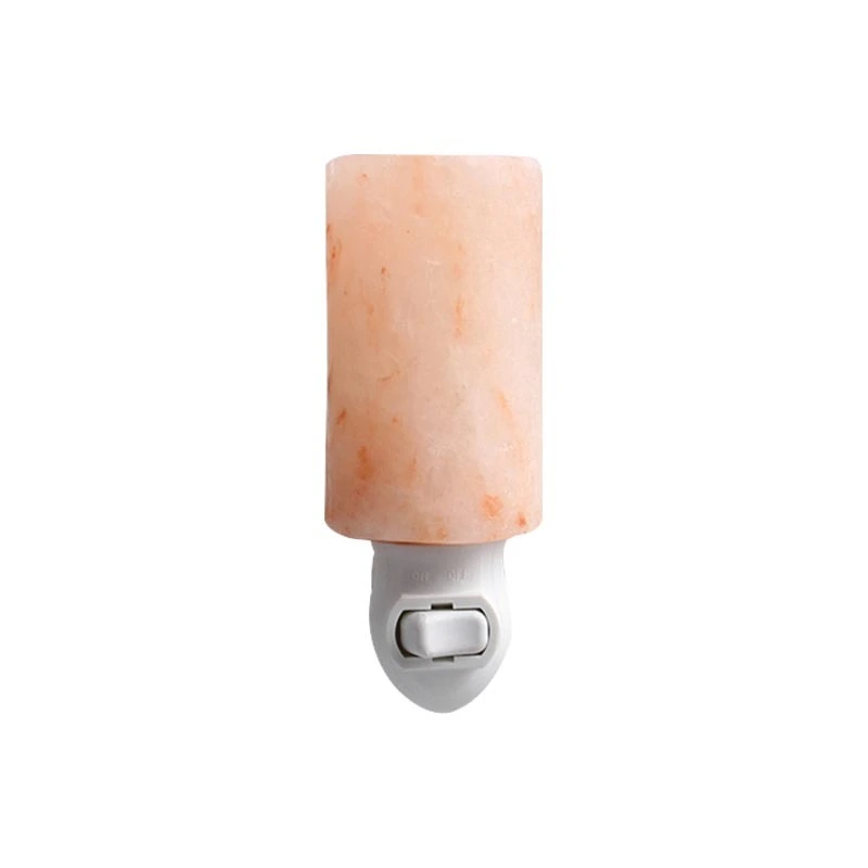 Natural Crystal Salt Himalayan Night Light Glow Hand Carved Wall Plug in for Lighting, Decoration and Air Purifying 1