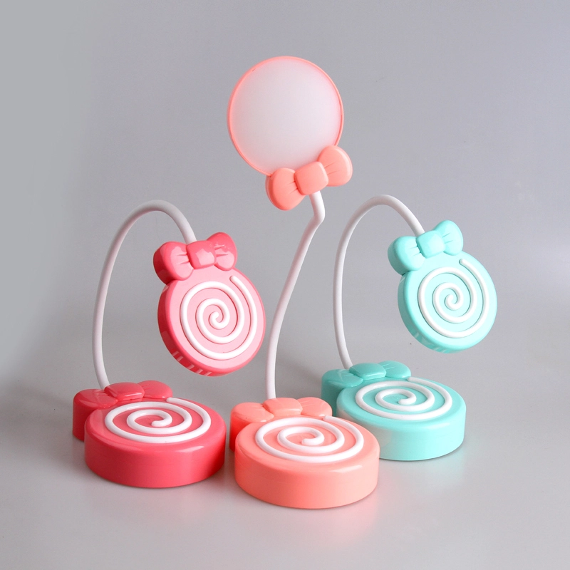 Lollipop Table Lamp Led Touch Dimming Night Light Gift desk Lamp USB rechargeable 5V for lighting 1