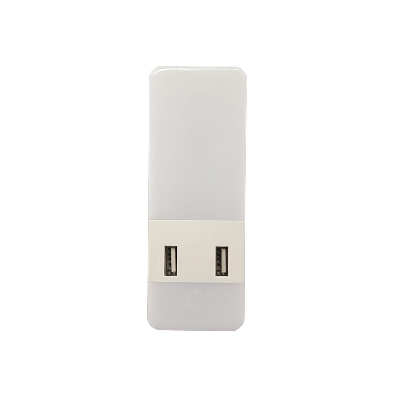 5V 2A Output Travel Dimmer inductio LED Night Light dual USB Wall Plate for Fast Charger1 1