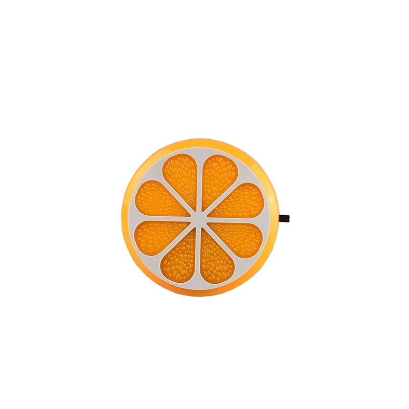 4SMD US EU mini switch plug in Fruits orange Shape night light For Baby Bedroom 1