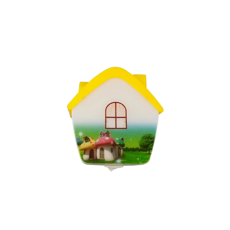House shape LED SMD mini switch plug in night light with 0.5W and 110V or 220V 1