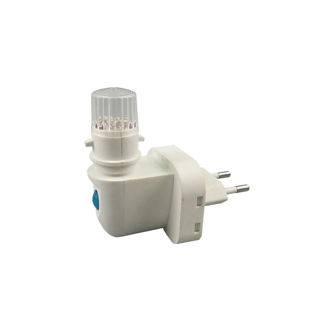 ce approved button switch e14 lamp holder socket with led light holders night light E14 rotating European plug in 1