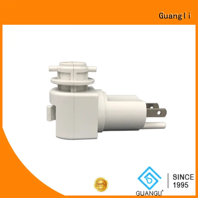 Guangli 360°rotatable night light base socket factory direct supply for stairs 1