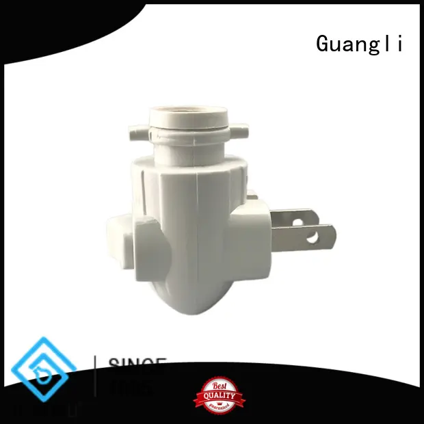 Guangli quality light bulb socket pc for wall light 1