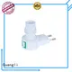 360°rotatable night lamp socket white for wall light Guangli 1