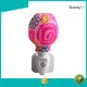 Pink rose design ETL UL CE SAA CB BS Aroma Essential Oil soft Art glass night light 110v 220v 7w 1