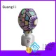 ETL UL CE SAA CB BS Purple Mosaic design Aroma Essential Oil soft Art glass night light 110v 220v 7w 1