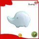 Lovely elephant Crazywan Kids 3 SMD Small switch Wall Night Lamp for Children plug in 0.5W AC 110V 220V 1