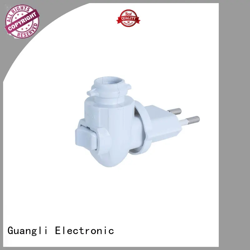 CE ROHS approved switch lamp socket wall lamp night light plug holder 220V 1