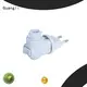 CE ROHS night light base socket 360° rotary plug for EU market 220V 110V 1