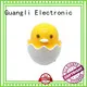 Popular Nightlight Cute Mini Yellow Chicken plug in Night Light Children's Bedroom Creative Cartoon Decor Lamp EU 1