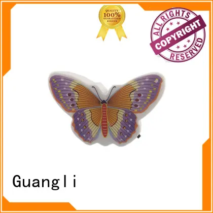 Beautiful Butterfly Animals 4 SMD mini switch plug in room usege night light with 0.5W  AC 110V or 220V 1