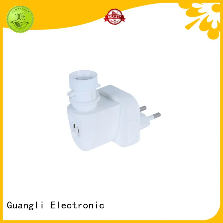 CE ROHS E14 lamp holder socket Europe electric plug 220-240V for night light rotary avaliable 1