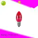 CE approved E12 E14 Caliber plastic night LED bulb C7 white light or warm light Transparent lampshade 1