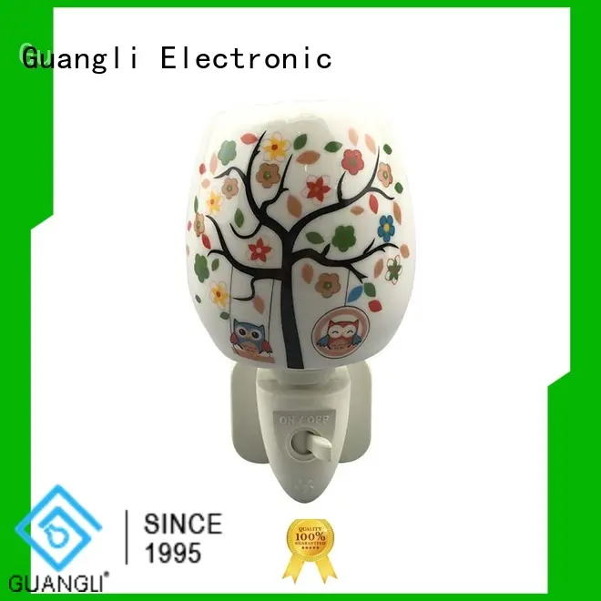 Plug In Decorative Ceramic Night Light with Aroma Essential oil for Bedroom Decoration 1
