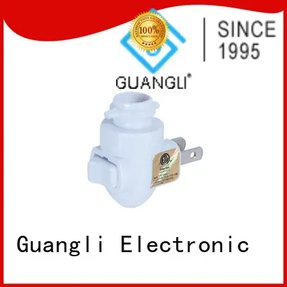 Guangli night light base socket design for wall light 1