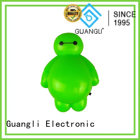 Guangli cartoon kids wall night light factory price for bedroom 1