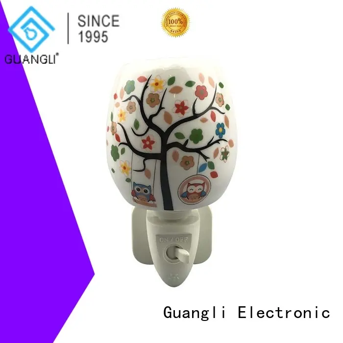 Guangli Latest decorative plug in night lights Suppliers for bathroom 1