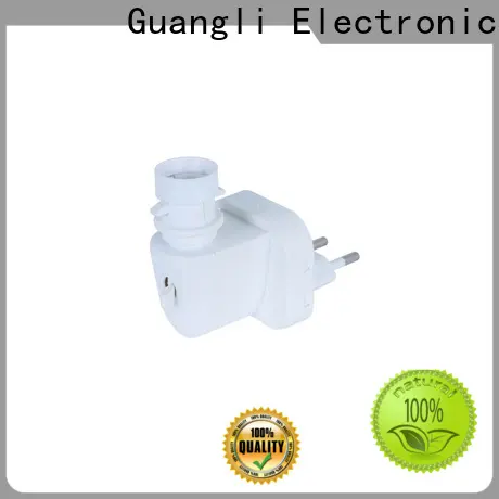 Guangli 360°rotatable night lamp socket for business for bedroom 1