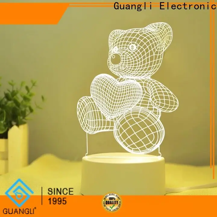 Guangli green decorative plug in night lights company for living room 1