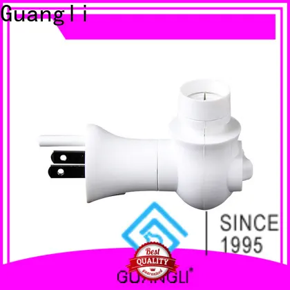 Guangli Top night light base socket supply for wall light 1