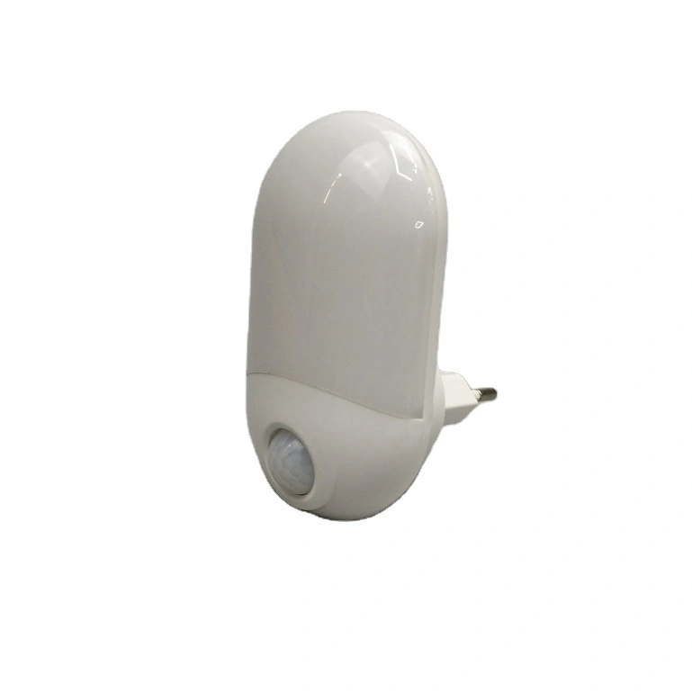 HWX-02 Intelligent light control human body infrared sensor LED night light plug in wall lamp 1